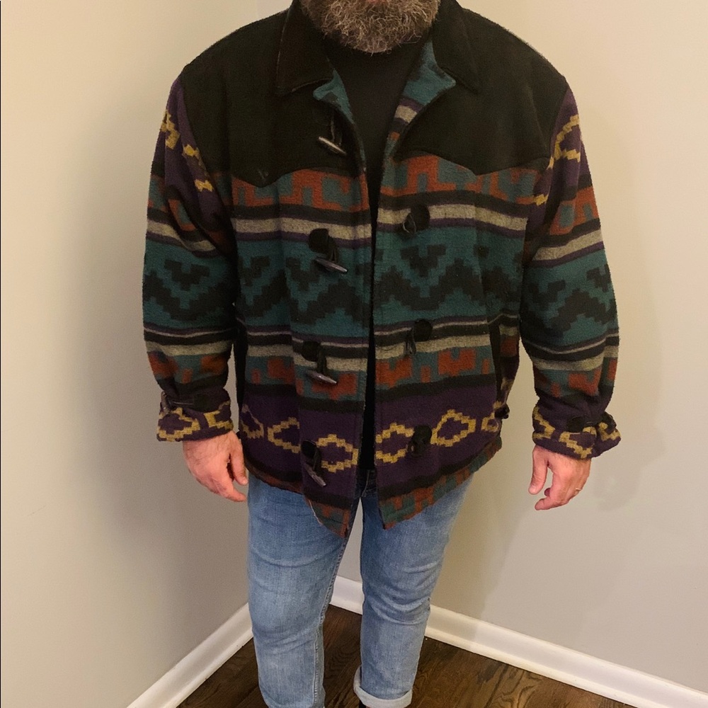 Vintage Cotler southwestern style winter jacket. - Picture 4 of 4